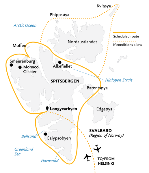 [ARC-CIR-14D2025] Spitsbergen Circumnavigation - A Rite of Passage