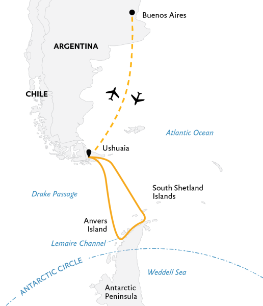 经典南极半岛：探索第七大洲