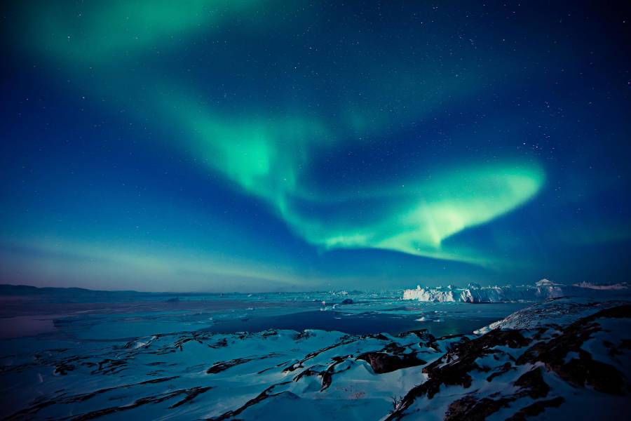 In Greenland, the Northern Lights were once believed by Inuit to be spirits of departed ancestors playing football (soccer) in the sky.