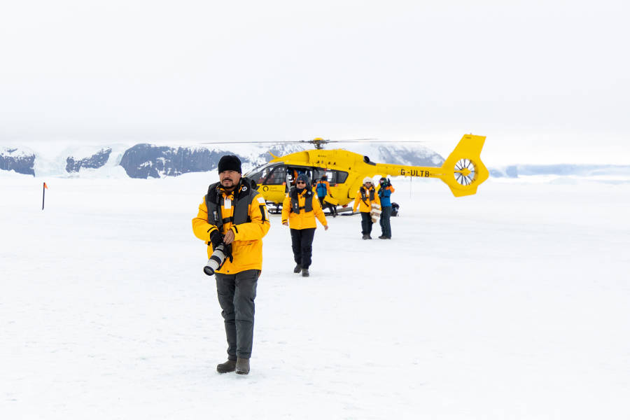 直升机探秘南极：南极半岛及穿越南极圈