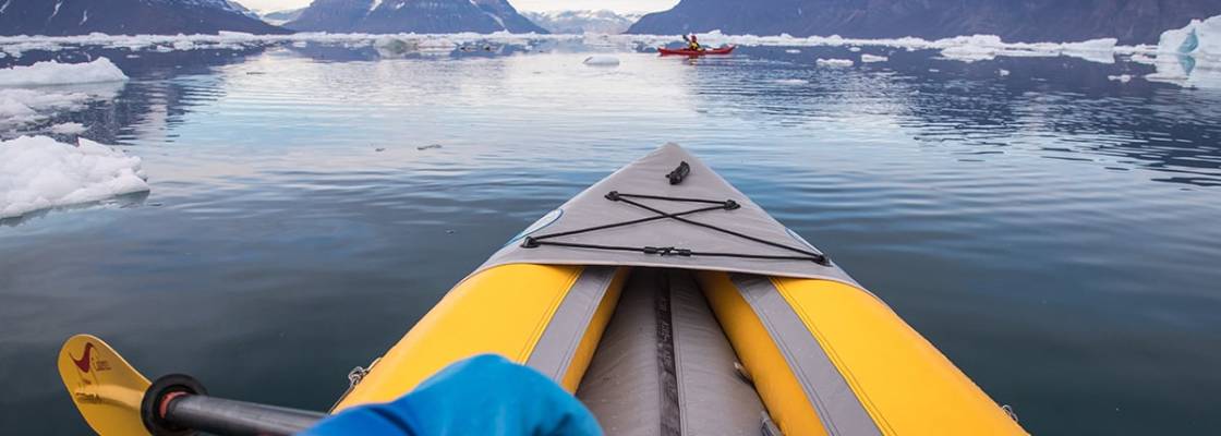 Point of view from a paddler's perspective. Photo by Acacia Johnson