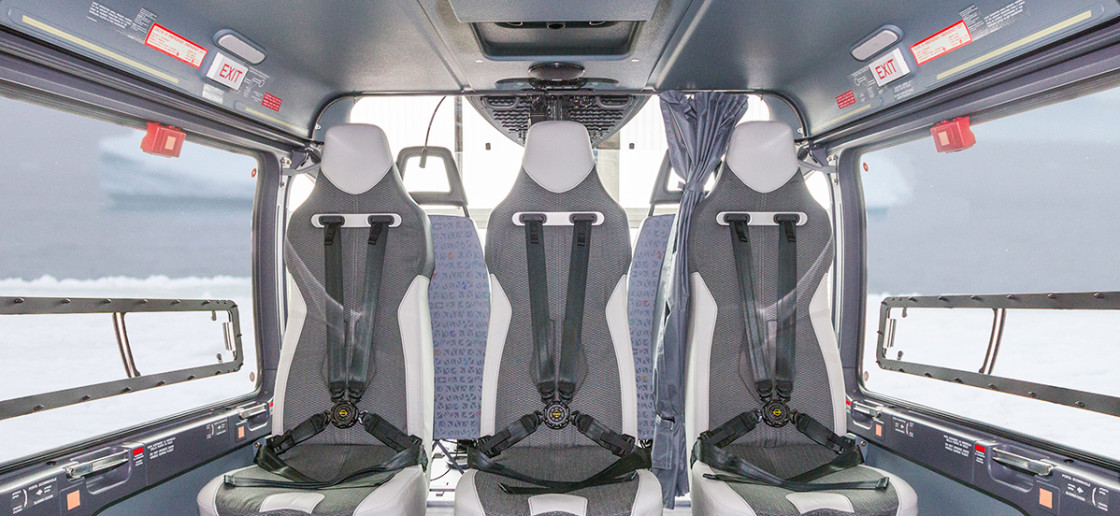 Twin-engine Airbus H145 helicopter