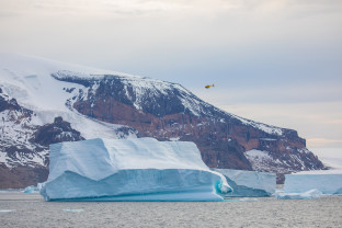 直升机探秘南极：南极半岛及穿越南极圈