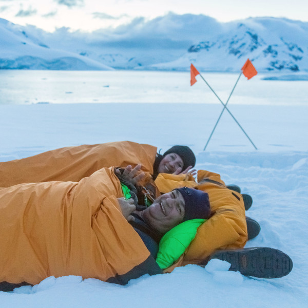 Camping in the Antarctic Peninsula