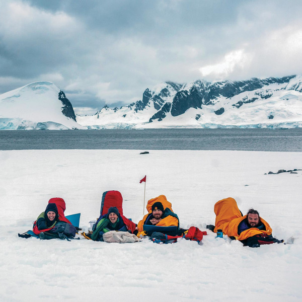 Camping in the Antarctic Peninsula